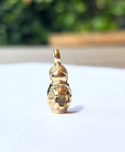 Sunflower Matryoshka Pendant