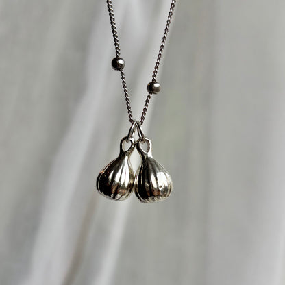 Silver Fig Charm - Discounted