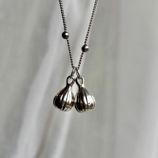 Silver Fig Charm - Discounted