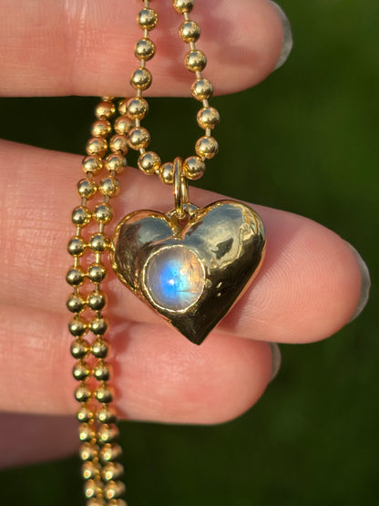 Butterfly Heart Charm