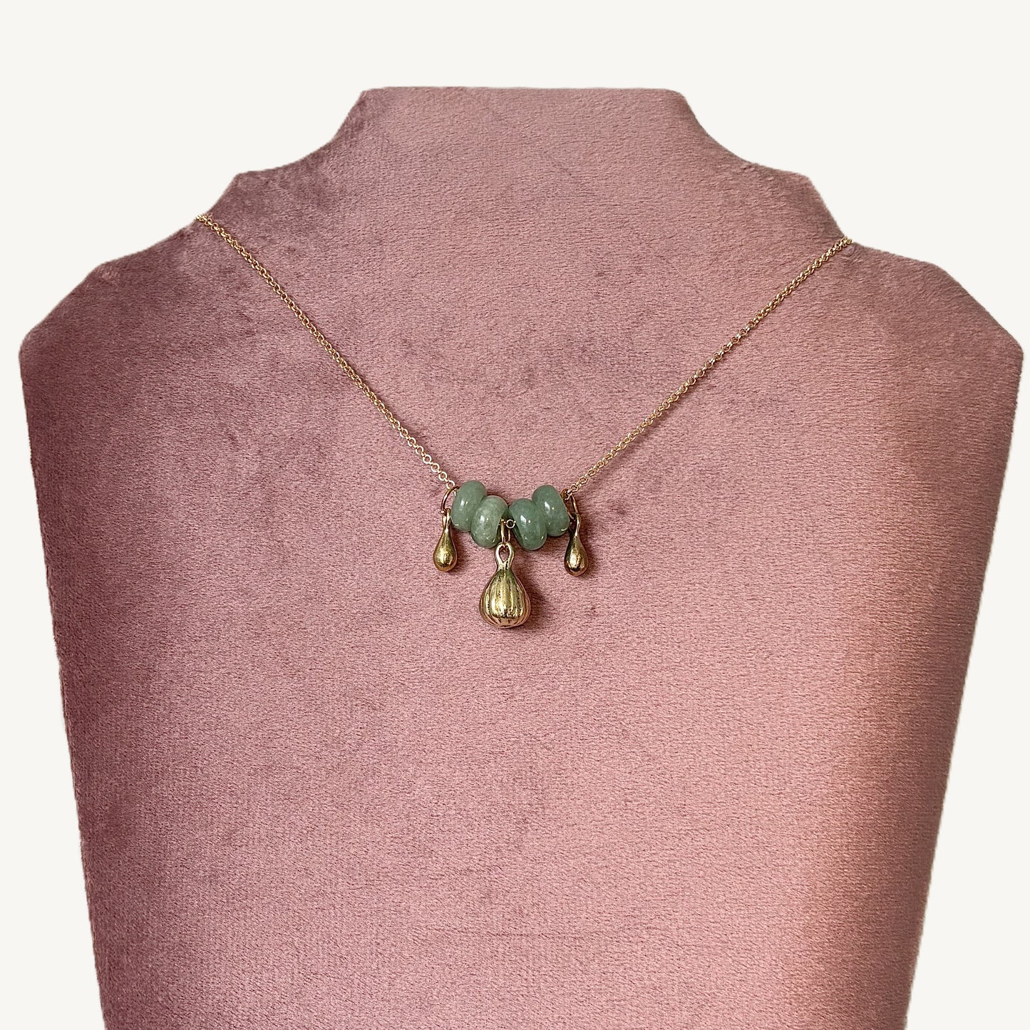 Aventurine Spacer Charm