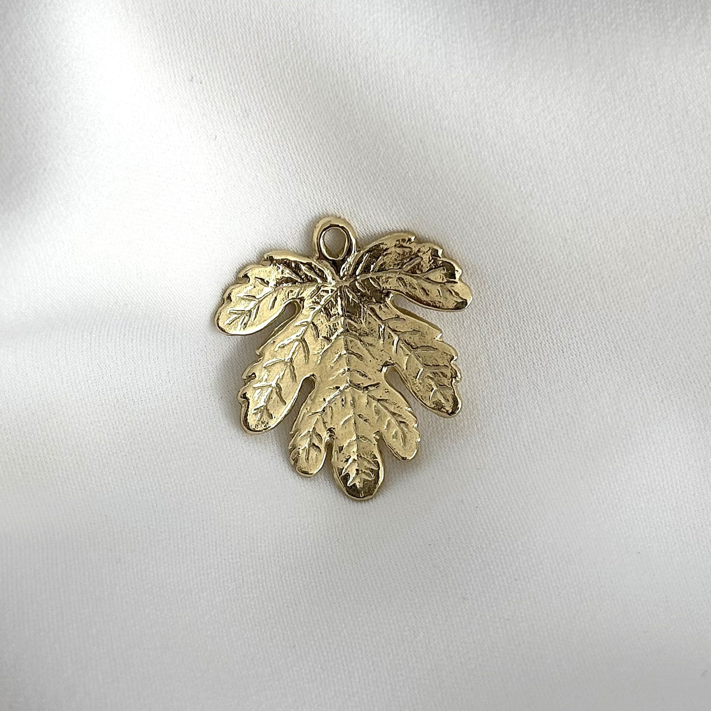 Fig Tree Leaf Charm