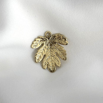 Fig Tree Leaf Charm