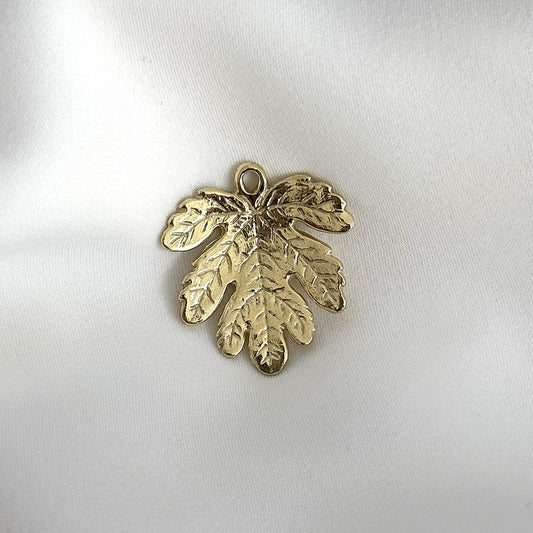 Fig Tree Leaf Charm