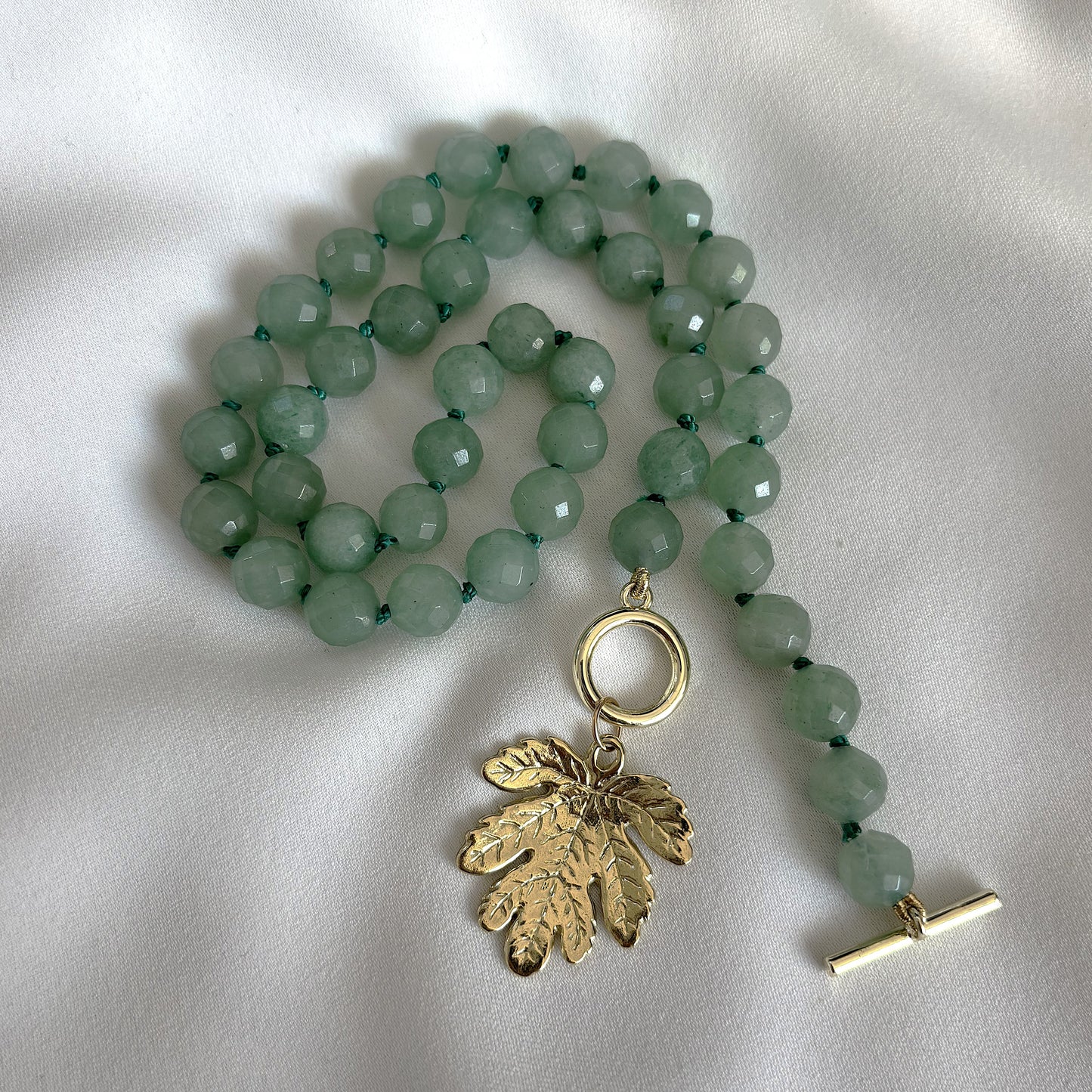 Aventurine Beaded Necklace
