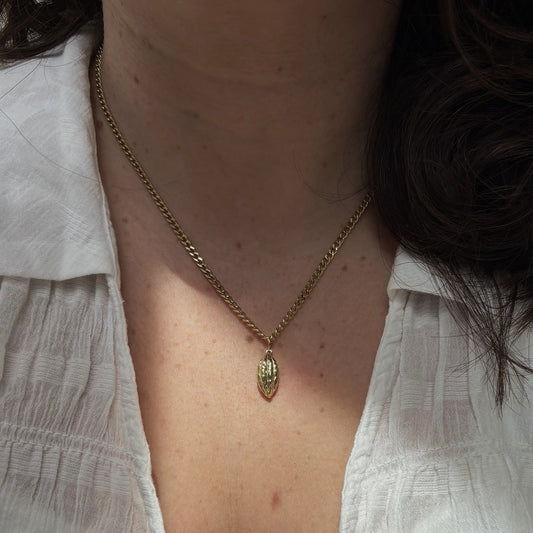 Cacao Pod Charm