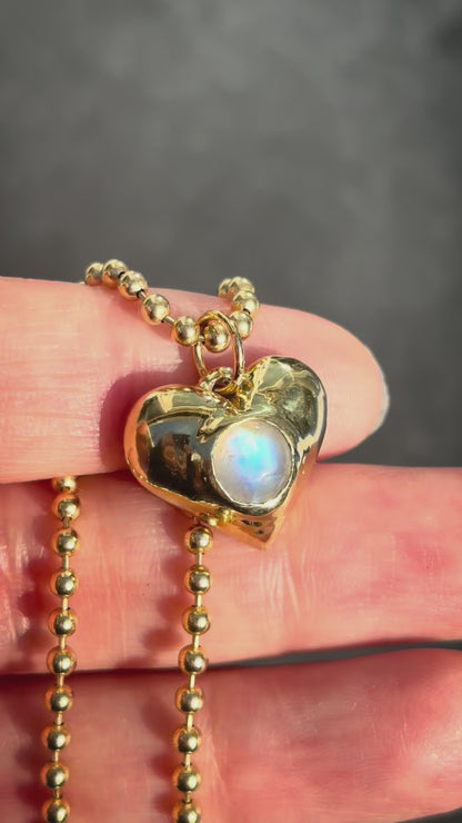 Butterfly Heart Charm