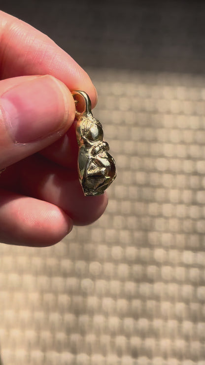 Sunflower Matryoshka Pendant